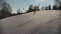 Otočná kamera na sjezdovce