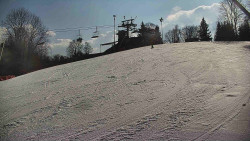 Otočná kamera na sjezdovce