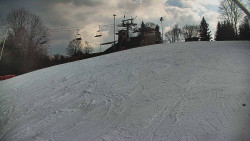 Otočná kamera na sjezdovce