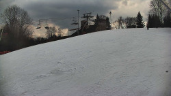 Otočná kamera na sjezdovce