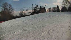 Otočná kamera na sjezdovce