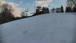 Otočná kamera na sjezdovce