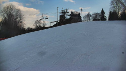 Otočná kamera na sjezdovce