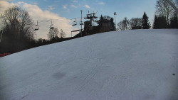 Otočná kamera na sjezdovce