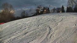 Otočná kamera na sjezdovce