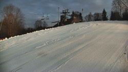 Otočná kamera na sjezdovce