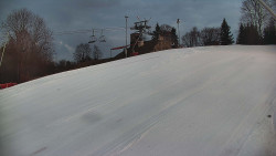 Otočná kamera na sjezdovce