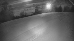 Otočná kamera na sjezdovce