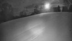 Otočná kamera na sjezdovce