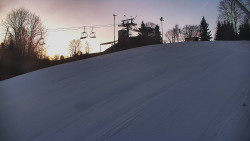 Otočná kamera na sjezdovce