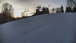 Otočná kamera na sjezdovce