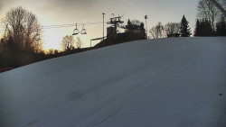 Otočná kamera na sjezdovce