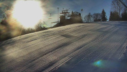 Otočná kamera na sjezdovce