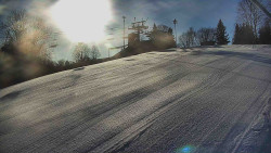 Otočná kamera na sjezdovce