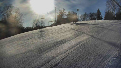 Otočná kamera na sjezdovce