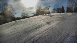 Otočná kamera na sjezdovce