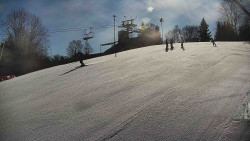 Otočná kamera na sjezdovce