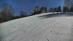 Otočná kamera na sjezdovce