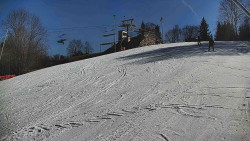 Otočná kamera na sjezdovce