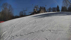 Otočná kamera na sjezdovce