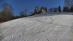 Otočná kamera na sjezdovce