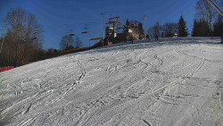 Otočná kamera na sjezdovce