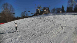 Otočná kamera na sjezdovce