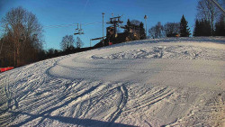 Otočná kamera na sjezdovce