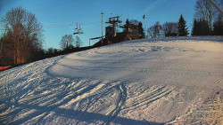 Otočná kamera na sjezdovce