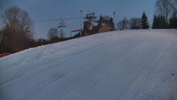 Otočná kamera na sjezdovce