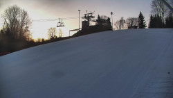 Otočná kamera na sjezdovce