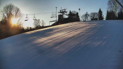 Otočná kamera na sjezdovce