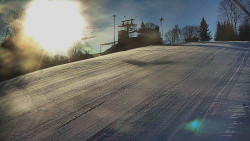 Otočná kamera na sjezdovce