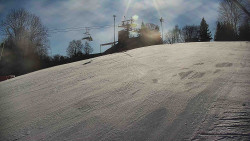 Otočná kamera na sjezdovce