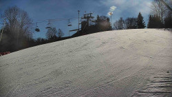 Otočná kamera na sjezdovce