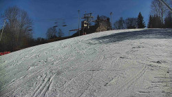 Otočná kamera na sjezdovce