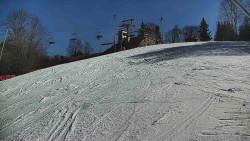 Otočná kamera na sjezdovce