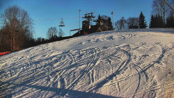 Otočná kamera na sjezdovce