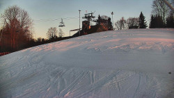 Otočná kamera na sjezdovce