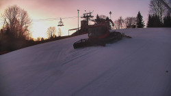 Otočná kamera na sjezdovce