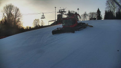 Otočná kamera na sjezdovce