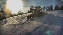 Otočná kamera na sjezdovce