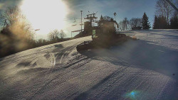 Otočná kamera na sjezdovce