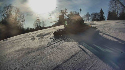 Otočná kamera na sjezdovce