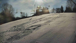 Otočná kamera na sjezdovce