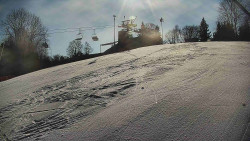 Otočná kamera na sjezdovce