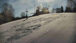 Otočná kamera na sjezdovce