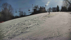 Otočná kamera na sjezdovce