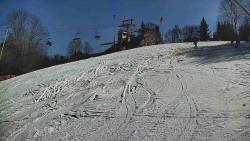 Otočná kamera na sjezdovce