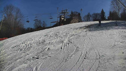 Otočná kamera na sjezdovce